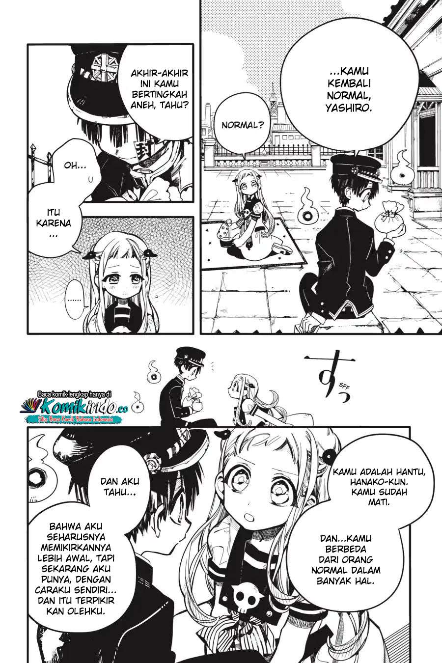 Jibaku Shounen Hanako-kun Chapter 15 Bahasa Indonesia